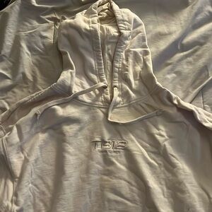 *RARE* TB12 Cream hoodie